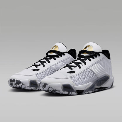 Nike official authentic Air Jordan 38 men's cushioned practical sports shoes FD2325-107