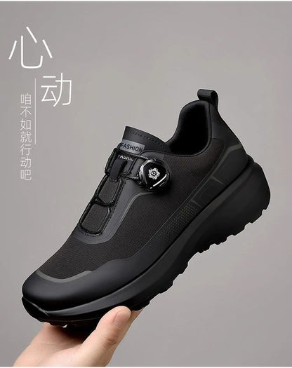 Zapatillas deportivas de hombre para exterior, novedad de primavera y verano, zapatillas deportivas con suela gruesa, zapatillas de senderismo para hombre, zapatillas informales para hombre