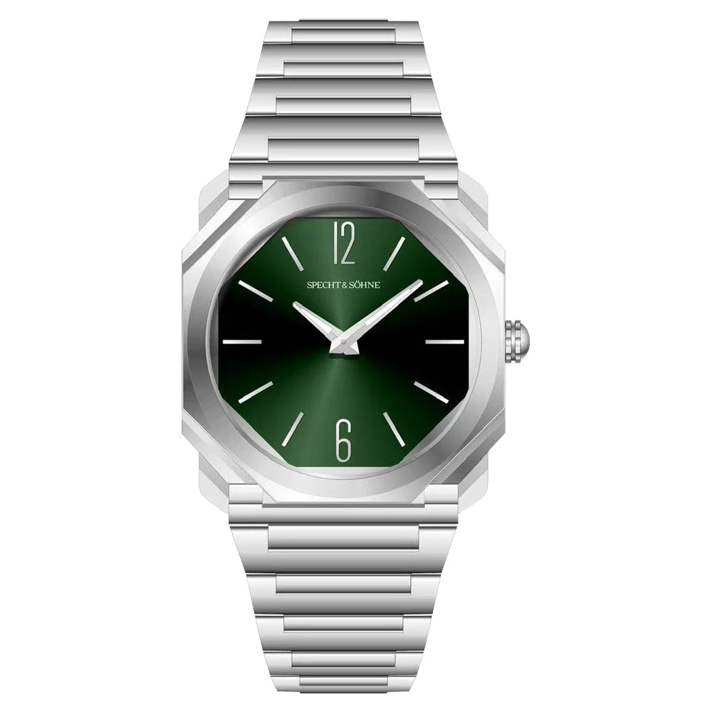 2026 New Fashion 38MM Specht & Söhne Ultrathin Quartz Watch For Men 316L Stainless Steel Watches Sapphire Crystal 50M Waterproof