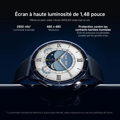 [Official] Xiaomi Watch S5 46mm | 1.48" AMOLED display with ultra-thin frames, enhanced five-system dual-band GNSS, up to 21 days of ultra-long battery life, exquisite design with a top-grade stainless steel frame