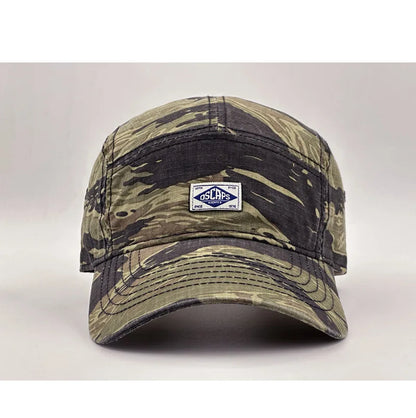 Casquette de baseball à visière courte style camouflage pour hommes et femmes, casquette unisexe tendance de protection solaire pour les activités de plein air
