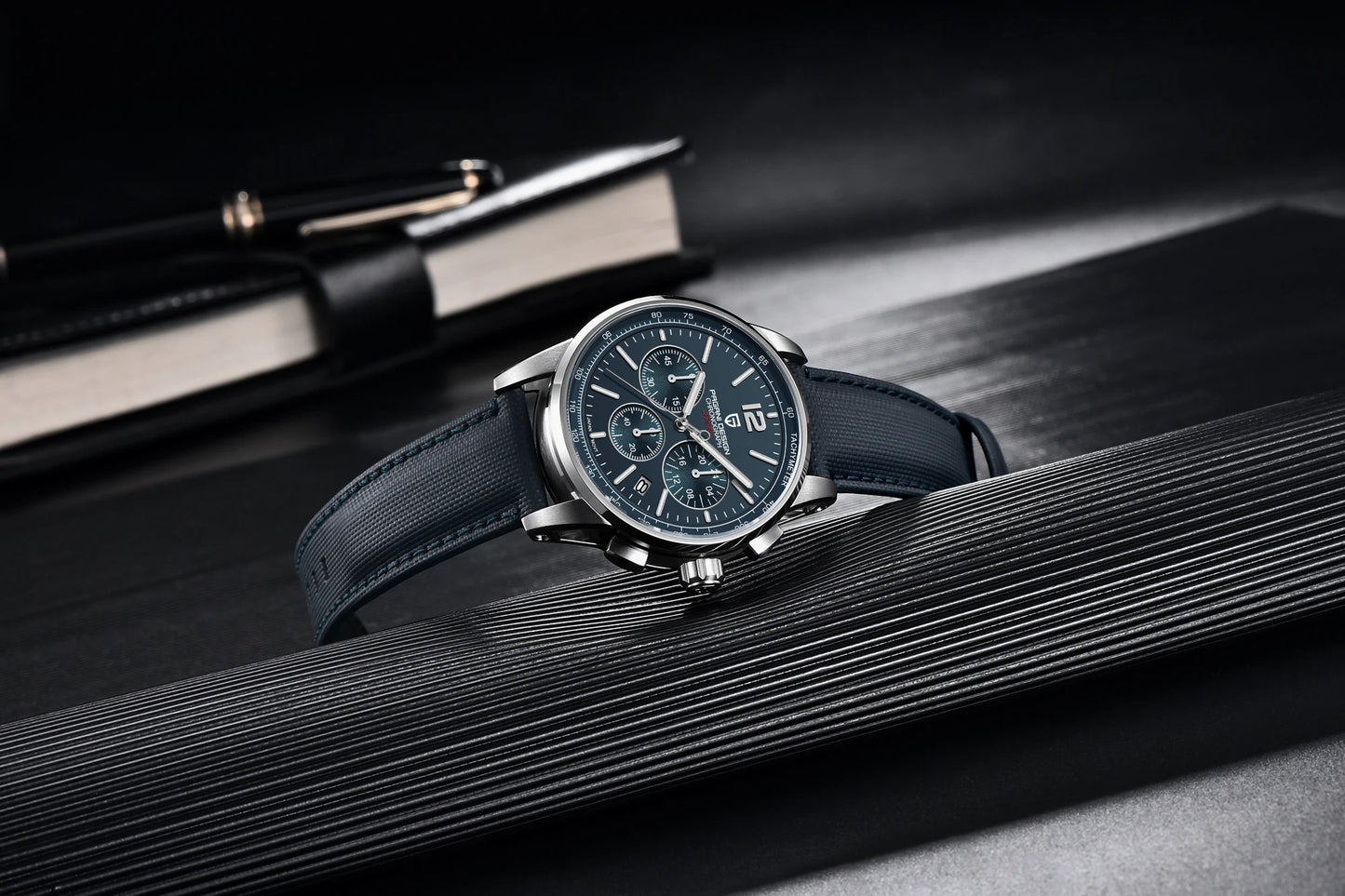 PAGANI DESIGN 2025 New Men Quartz Watches VK63 Fashion Casual 100M Water Resistant Sapphire Glass Stainless Steel Watches