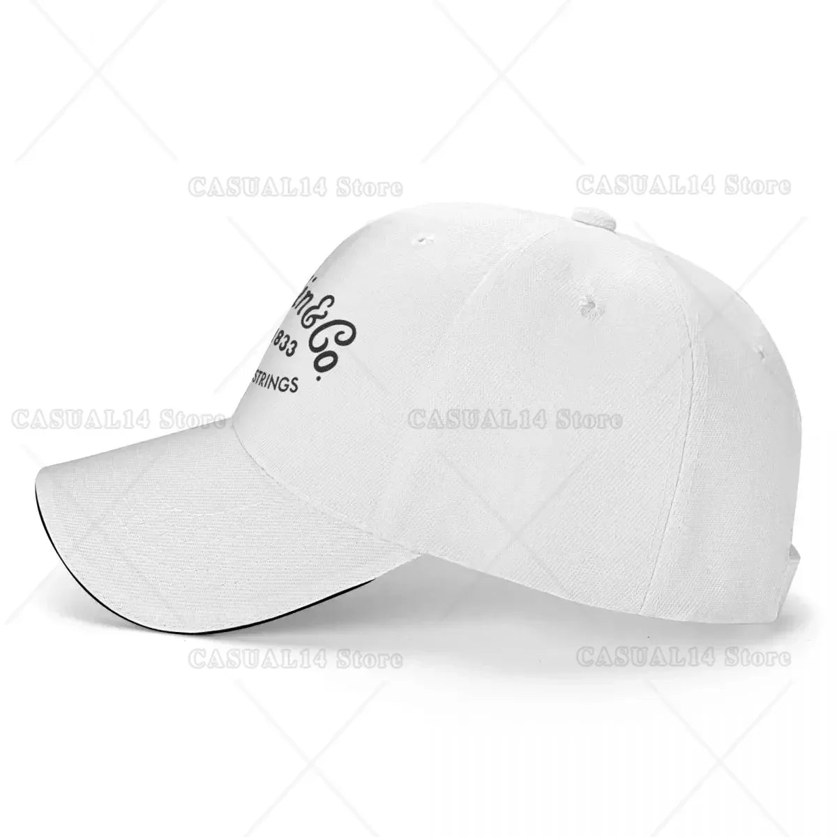 Casquette de baseball Martin Guitar Black Design authentique, streetwear, bonnets d'hiver pour femme et homme