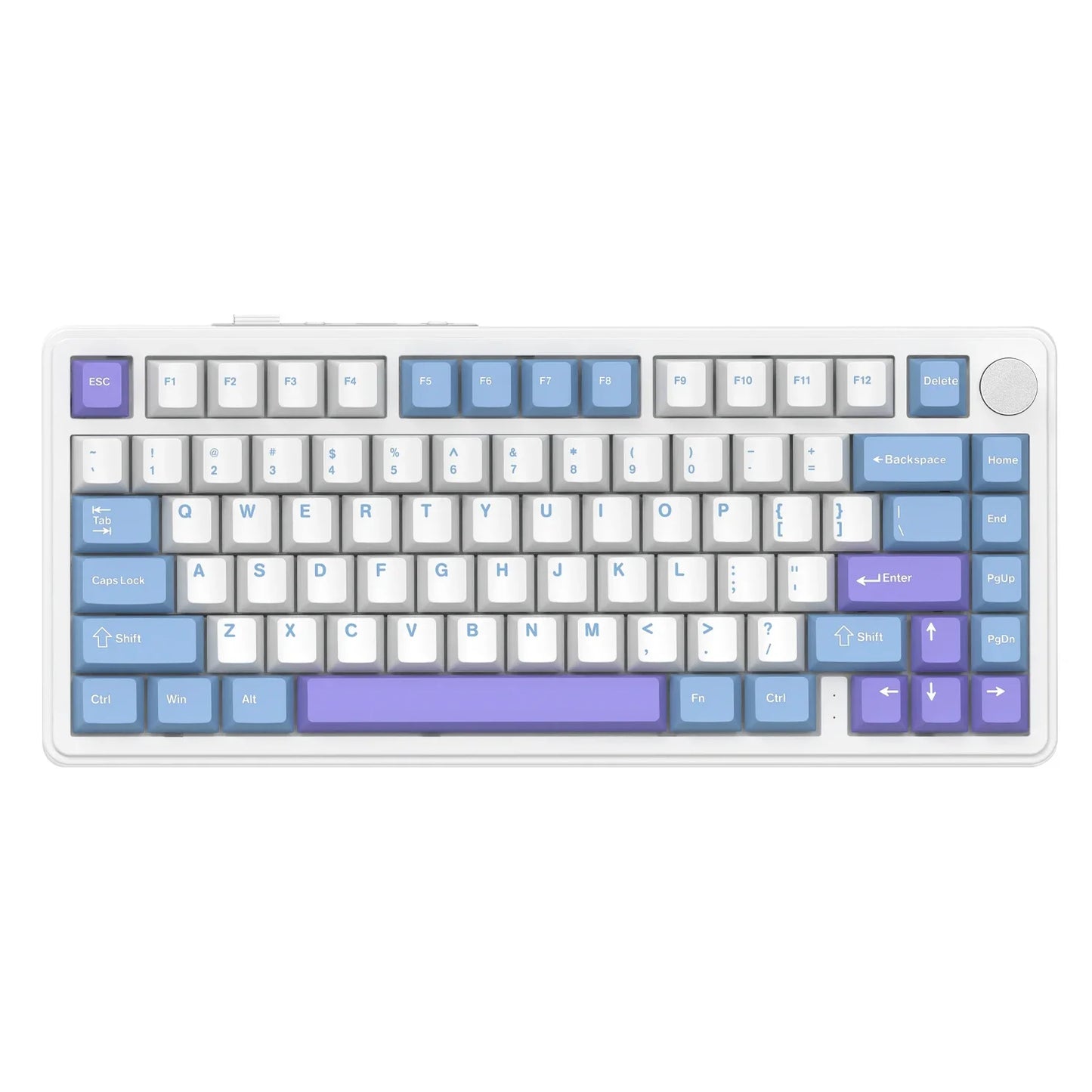 ATTACK SHARK X85/X85Pro Wireless Mechanical Keyboard 75% 82 Keys Tri-Mode Bluetooth Wired RGB Hot Swap Gasket Knob Large battery