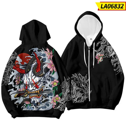 3D tištěné oblečení k čínskému novému roku – pánské mikiny s kapucí pro děti, módní mikina s motivem draka, cool streetwearový top