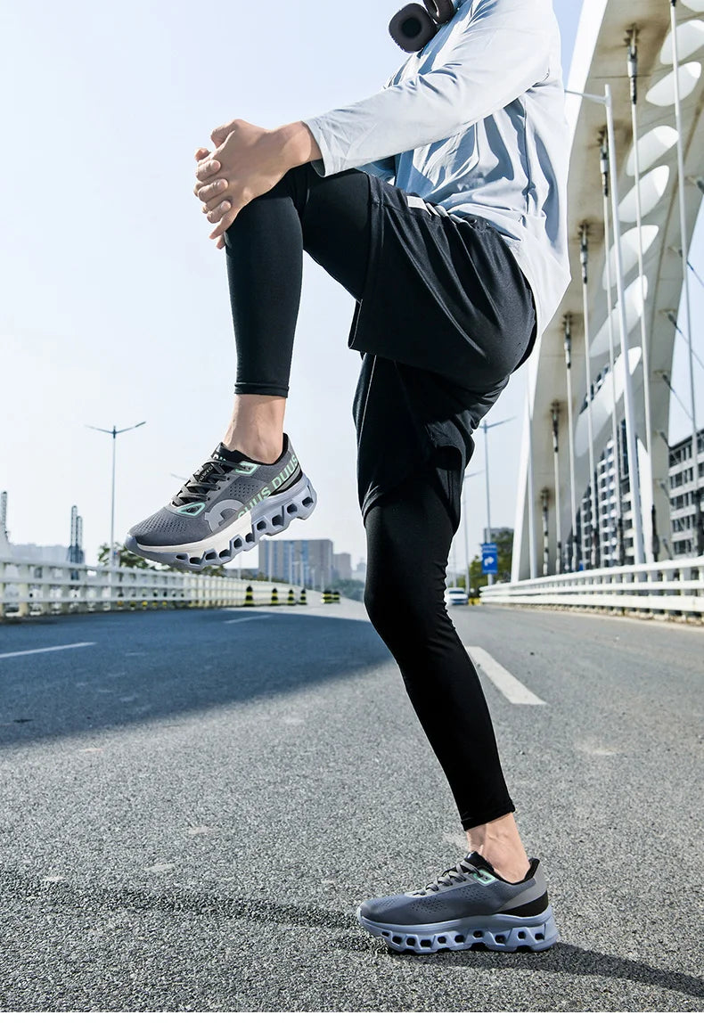 Pánské běžecké boty do terénu s tlumením, protiskluzové pro jogging, prodyšná síťovina, luxusní outdoorové párové tréninkové závodní tenisky