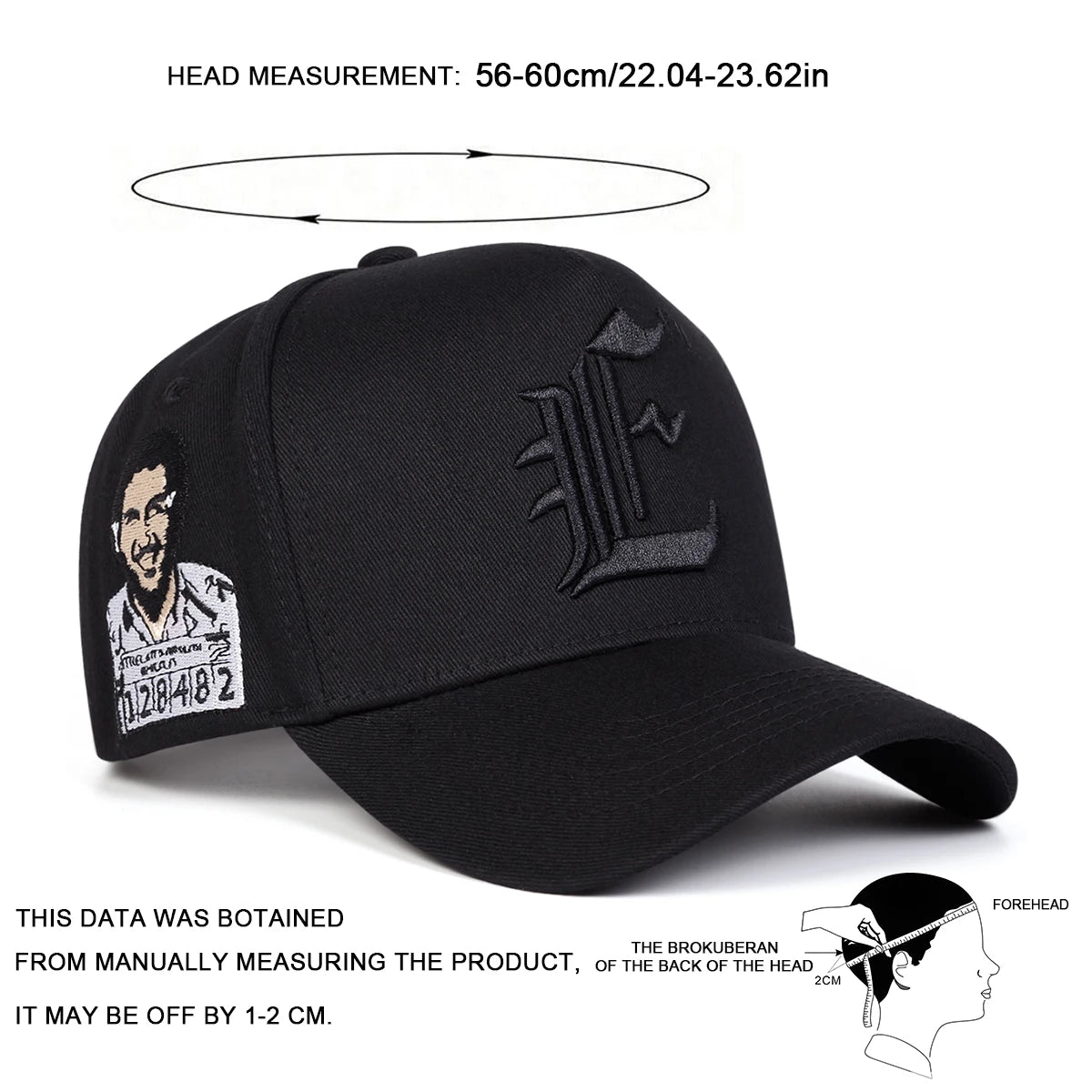 Unisex E Embroidery Baseball Caps Spring Autumn Outdoor Adjustable Casual Hats Sunscreen Hat Sports Cap