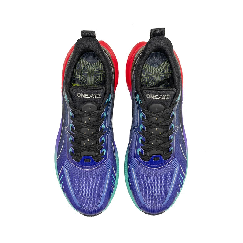 ONEMIX: nuevas zapatillas de running con amortiguación para hombre, adecuadas para corredores intensivos; zapatillas deportivas con cordones para mujer; zapatillas deportivas antideslizantes para hombre, para uso al aire libre.