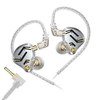 KZ ZS12 PRO 2 Flagship-Grade Super-Linear Hybrid IEM Earphones HiFi Bass In Ear Headphones Esports Gaming Headest Wired Earbuds