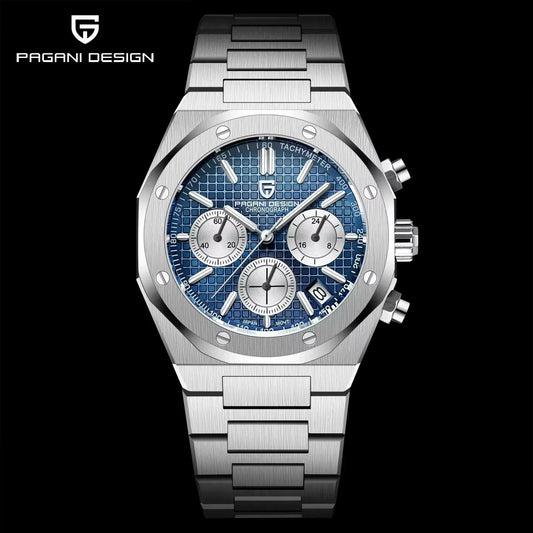 Pagani Design 2026 New Vk63 Fashionable Men V2 Quartz Chronograph Luxury Sapphire Stainless Steel Waterproof Sport 20Bar Luminou