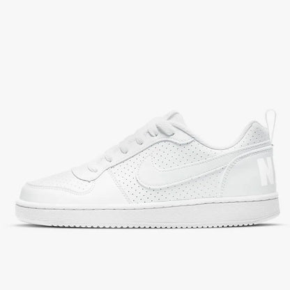 Nike Court Borough Retro alsidige, afslappede, skridsikre, åndbare, balancerede low-top-sko i hvid AV3171-100