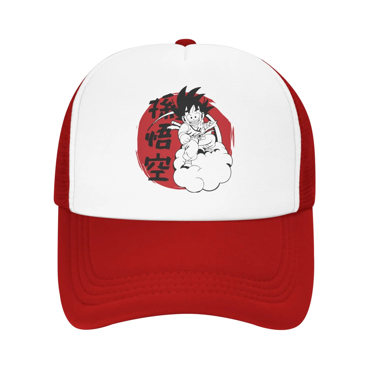 Son gohan D-Dragon Ball Z Trucker Hat Unisex Outdoor  Hats Trucker Worker Cap Trucker Cap Snapback Caps Mesh Baseball Caps
