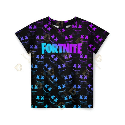 2026 Fortnite T-shirt Boys Summer Anime Game T Shirt Everyone T-Shirt Cute Tee Shirt Basic Battle Gamer Short Sleeve Man Tshirt