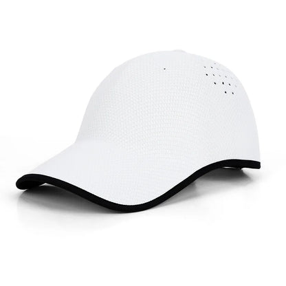 Nahtlose Baseballkappe für Herren – schnell trocknend, zusammenfaltbar, Sportkappe für Outdoor, Angeln, Klettern, Sport – leichte Schirmmütze, Sonnenhut