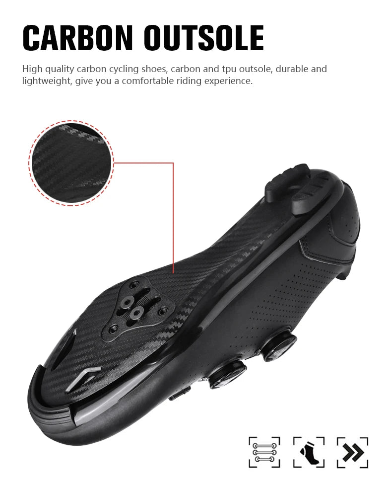 Scarpe da ciclismo MTB da uomo, scarpe sportive per bici da sterrato e da strada, sneakers da ciclismo flat ad alta velocità, calzature per mountain bike con tacchette SPD