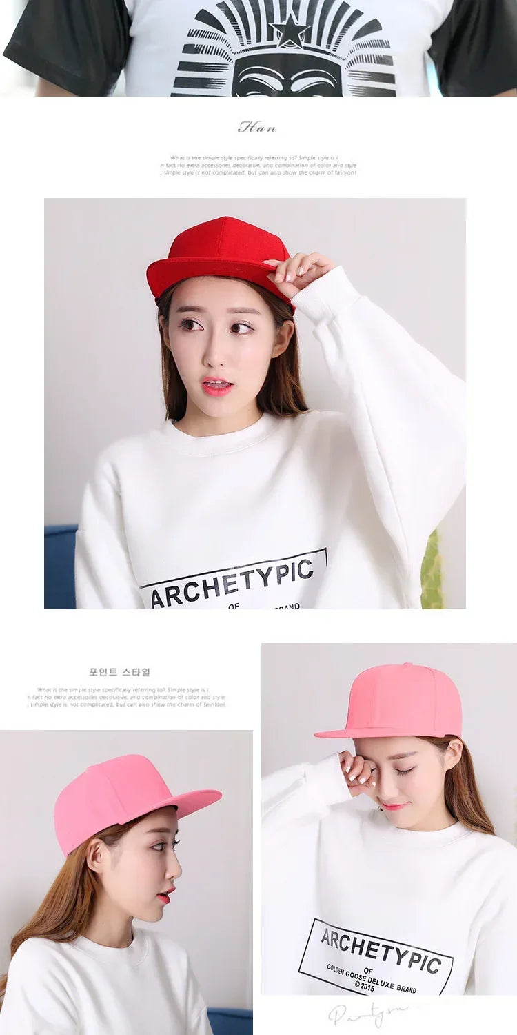 Big Bone Man Plus Size Baseballkappen für Erwachsene, flacher Schirm, Hip-Hop-Fitted-Cap, Herren und Damen, große Kappen, Snapback-Cap, Größe 6 3/4 bis 8