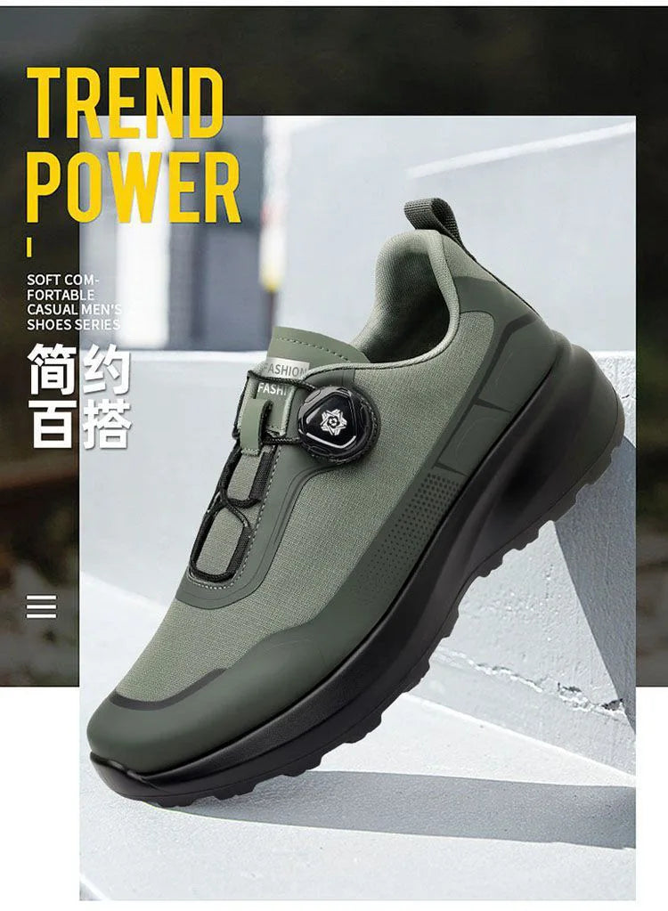 Zapatillas deportivas de hombre para exterior, novedad de primavera y verano, zapatillas deportivas con suela gruesa, zapatillas de senderismo para hombre, zapatillas informales para hombre