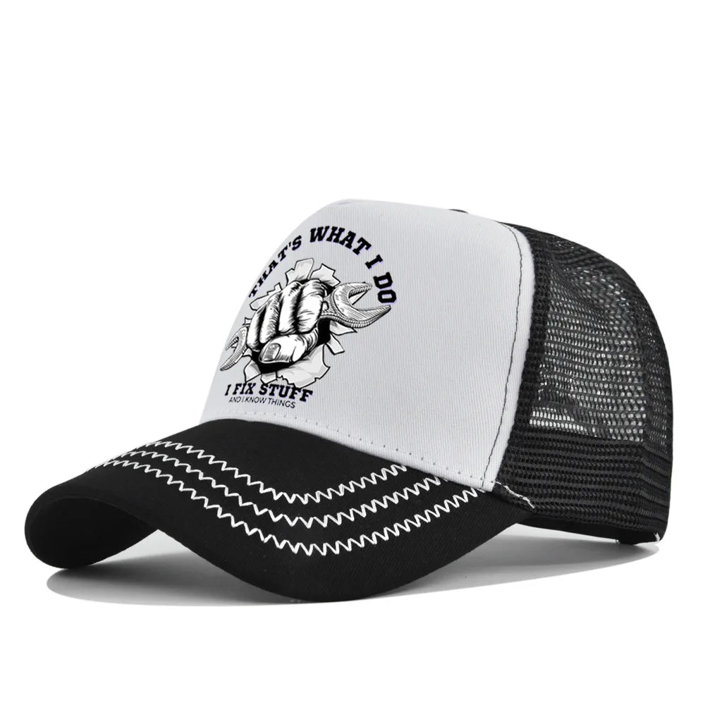 Mode Frühjahr/Sommer Bedruckte Netz-Baseballkappe, atmungsaktiv, Gorras, mit individuellem LOGO für Männer, Frauen und Paare, Schirmkappe, Casquette