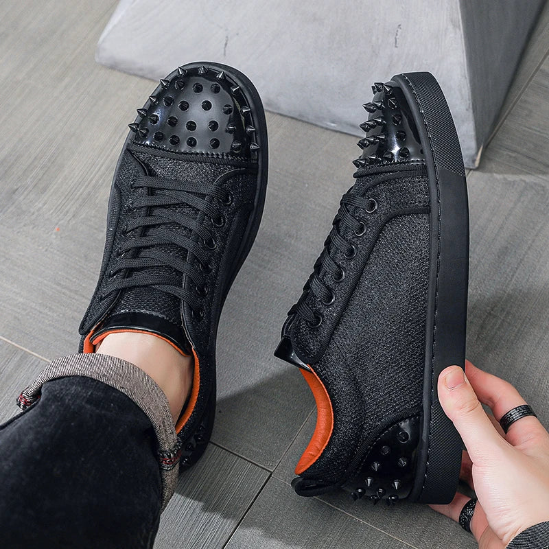 Hot-selling Skateboard Shoes for Man Leisure Walk Sneakers Versatile Men Vulcanized Shoes Outdoor Tenis Masculino Punk Trainers