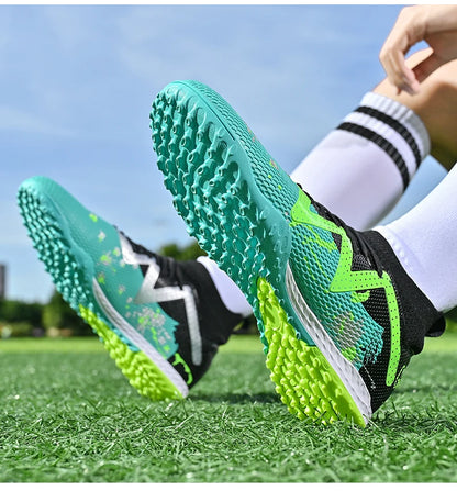 Scarpe da calcio TF da uomo, professionali e confortevoli, di alta qualità, scarpe da calcetto da uomo per adulti, casual e ultraleggere