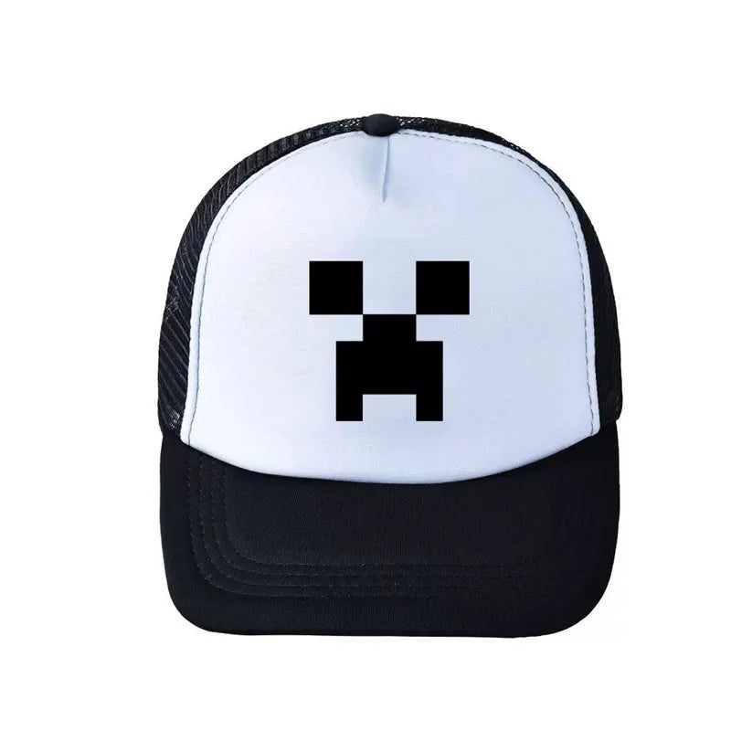 Casquette de baseball unisexe « Totem of Undying Hat » pour cosplay, style cyberpunk, motif pixel, accessoires de plein air