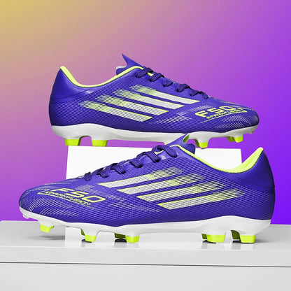 New Men Professional Football Boots Boys Soccer Shoes Sports Shoes TF/FG Match Sneakers Ankle Non-Slip Comfortable Unisex