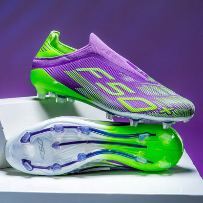 New Men's Soccer Shoes Grass Football Boots Ultralight Sport Comfortable Indoor Cleats Non Slip Fg Turf Futsal Adult Non-Slip