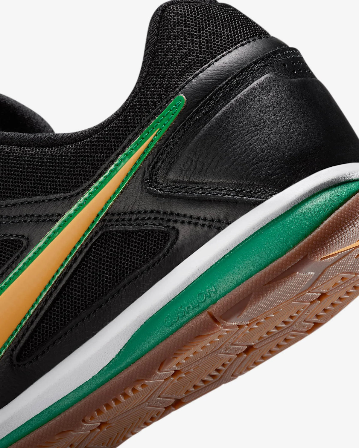 Serie Nike Gato, suaves y cómodas, antideslizantes y resistentes, botas de fútbol para hombre, negras, IB8509-001