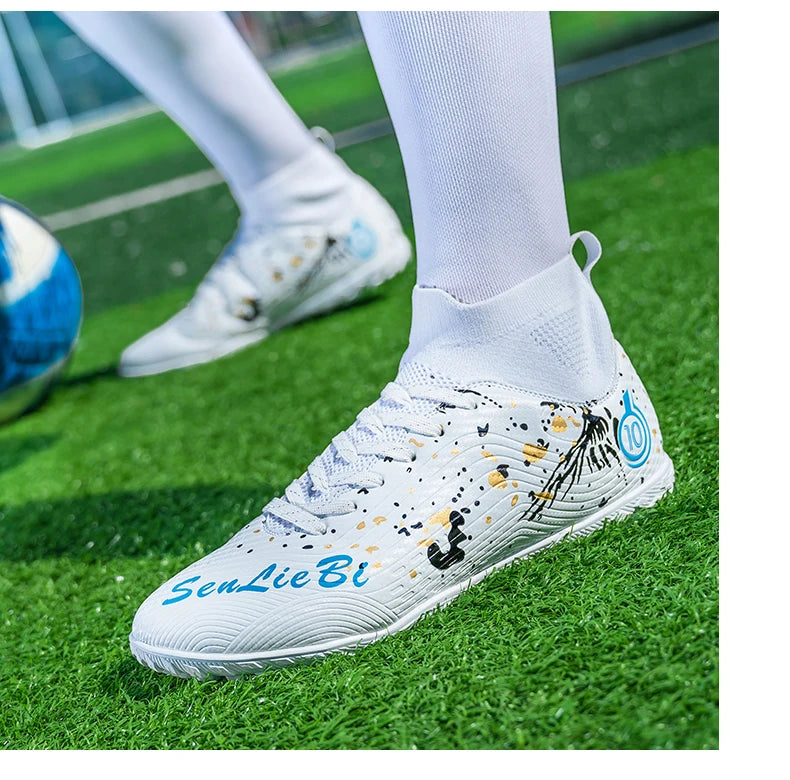 Miesten ammattilaisjalkapallokengät, luistamattomat jalkapallokengät, unisex, hengittävät, futsal-urheilu, uudet nappulakengät, drop shipping, ultrakevyet