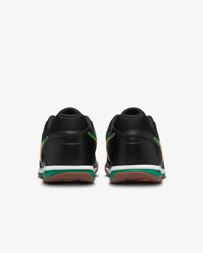 Serie Nike Gato, suaves y cómodas, antideslizantes y resistentes, botas de fútbol para hombre, negras, IB8509-001