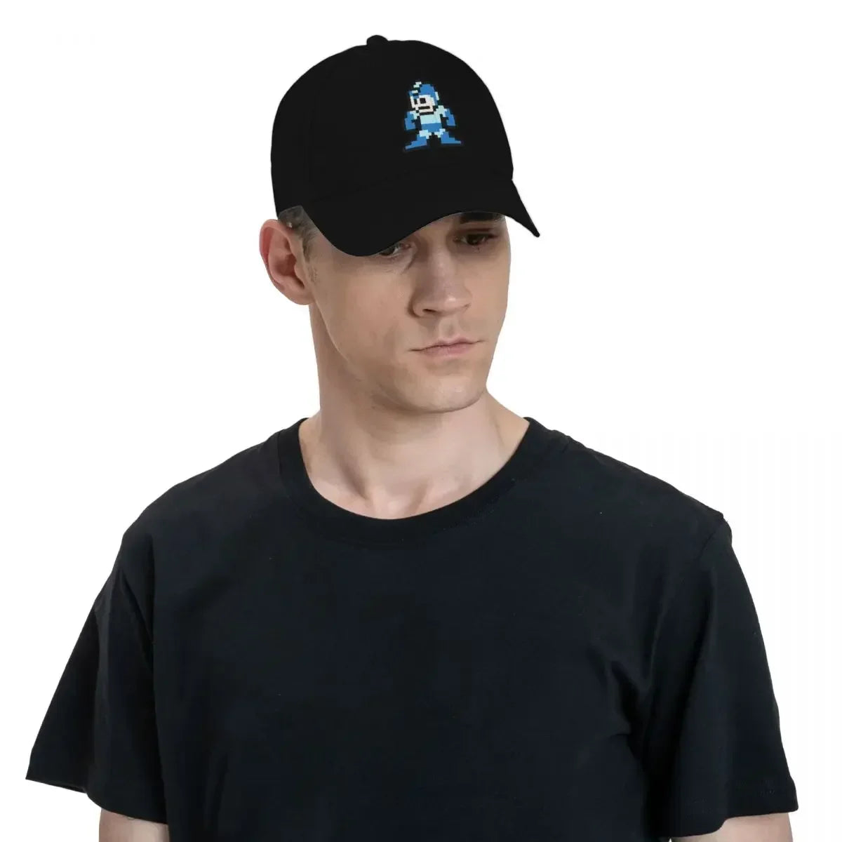 Megaman 8-Bit-Baseballkappe Sommerhut Strand Herren Golfbekleidung Damen