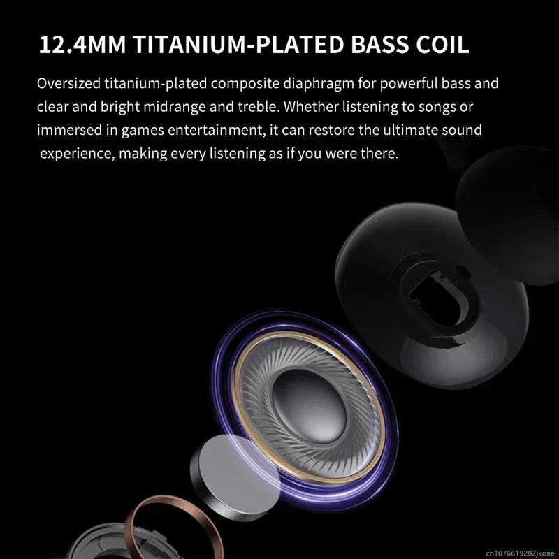 realme Buds T310 Wireless Earbuds Bluetooth 5.4 – 46dB Active Noise Cancelling HiFi Earphones with Deep Bass & Long Battery Life