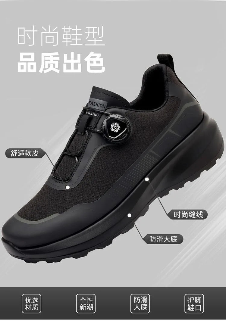 Zapatillas deportivas de hombre para exterior, novedad de primavera y verano, zapatillas deportivas con suela gruesa, zapatillas de senderismo para hombre, zapatillas informales para hombre