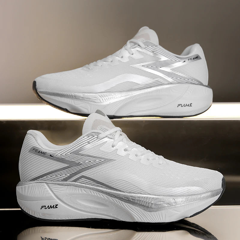 Chaussures de jogging pour homme, décontractées et confortables, de couleur unie, résistantes à l'usure, respirantes et faciles à porter, antidérapantes