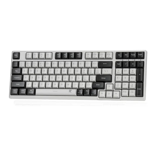 Redragon BK7114 Low-Profile Wireless Keyboard, 98-Key Bluetooth & 2.4G Slim Office Keyboard, Quiet Scissor Switch Wireless Keyboard for Windows & Mac