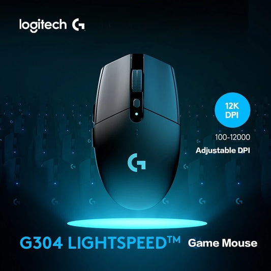 Logitech G304 LIGHTSPEED безжична геймърска мишка, лека портативна мишка с макро за Jedi Survival, FPS, League of Heroes и Eat Chicken