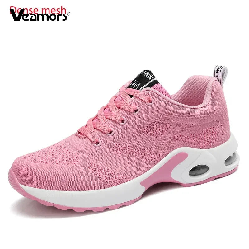 Zapatillas de running para mujer, zapatillas deportivas informales transpirables, ligeras, para gimnasio y deporte al aire libre, cómodas