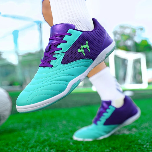 New Men's Football Boots High-top Sneakers Match Soccer Shoes Grass Non-Slip High-quality Futsal Indoor Hot-selling Outdoor