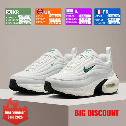 Dámské boty Nike Air Max Portal: Pohodlné retro běžecké boty s nízkým svrškem a vzduchovým polstrováním, se silnou podrážkou HF3053-106