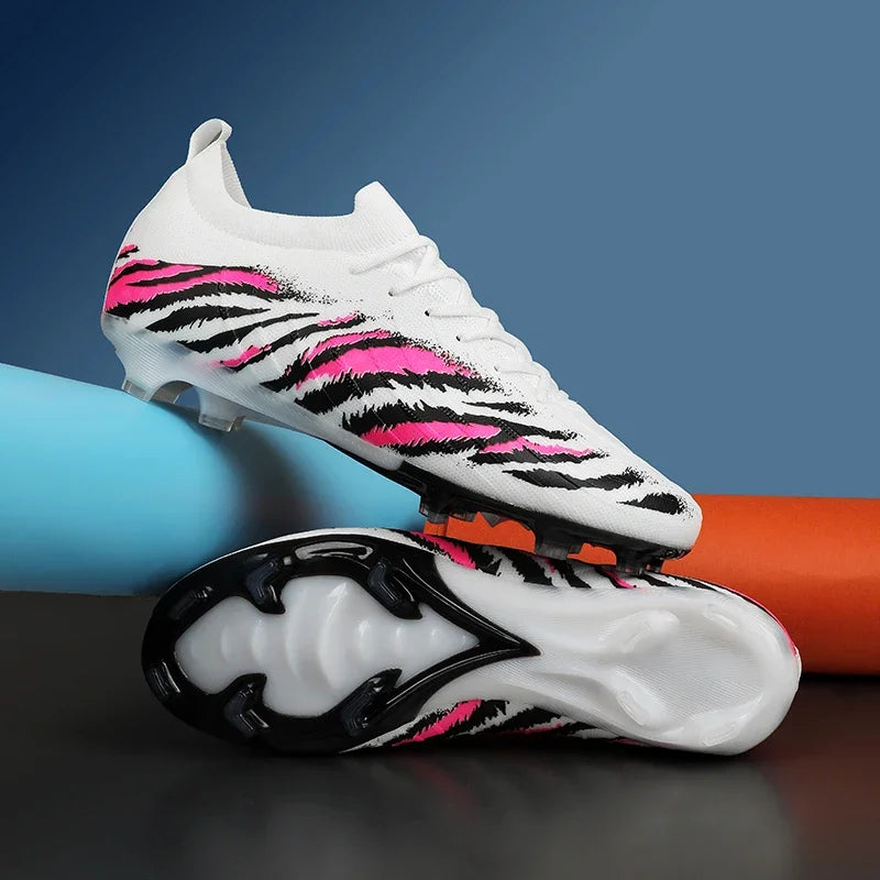 New Men's Football Boots Sport Soccer Shoes Match Unisex Ultralight Cleats Comfortable Non-Slip Outdoor Adult Grass High-quality