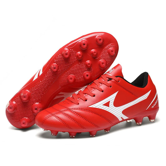 New Arrival Main Push Soccer Cleats with Long Broken Studs, Outdoor Sports Football Shoes