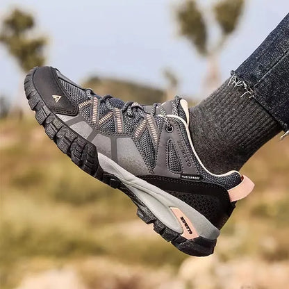 HUMTTO planinarske cipele za žene, otporne na habanje, ženske sportske cipele za vanjske aktivnosti, tenisice na vezanje za penjanje i trekking, model 110609B