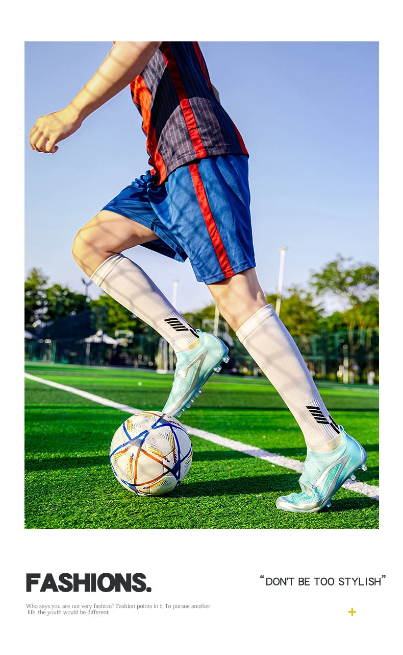 Heren New TF voetbalschoenen sneakers voor kunstgras, slijtvast, ademend, voor volwassenen, trainingsschoenen voor voetbal van topkwaliteit met noppen