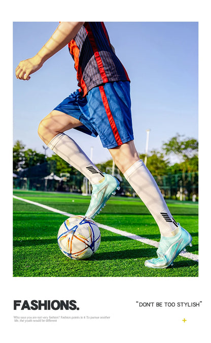 Heren New TF voetbalschoenen sneakers voor kunstgras, slijtvast, ademend, voor volwassenen, trainingsschoenen voor voetbal van topkwaliteit met noppen