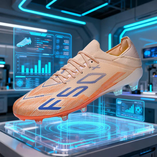 New Men's Soccer Shoes Futsal Football Boots Sneakers Match Grass Cleats High-Quality Non-Slip Indoor Hot-Selling High-Top Outdoor