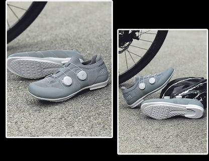 Cyklistické boty na silniční kolo, unisex, HsYixin, prodyšné, se samozamykacím systémem SPD, protiskluzové, závodní boty na silniční kolo, ploché, MTB, cyklistické tenisky