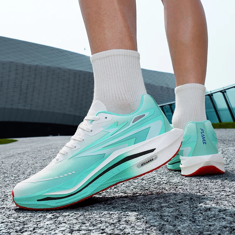 Unisex sportiniai bateliai, madingi, su raišteliais, bėgimui, amortizuojantys smūgius, neslystantys, atšokimo efektą suteikiantys treniruočių bateliai, 2026 nauji lauko fitneso bateliai
