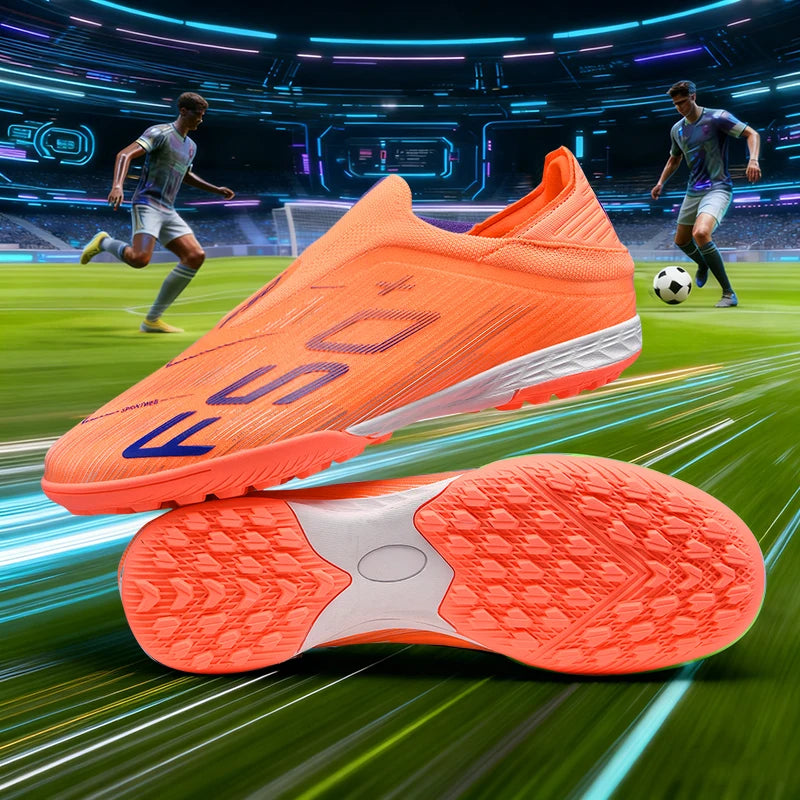 New Men's Football Boots Turf Soccer Shoes Sport Ultralight Comfortable Cleats Futsal Non Slip Fg Grass Indoor Adult Non-Slip