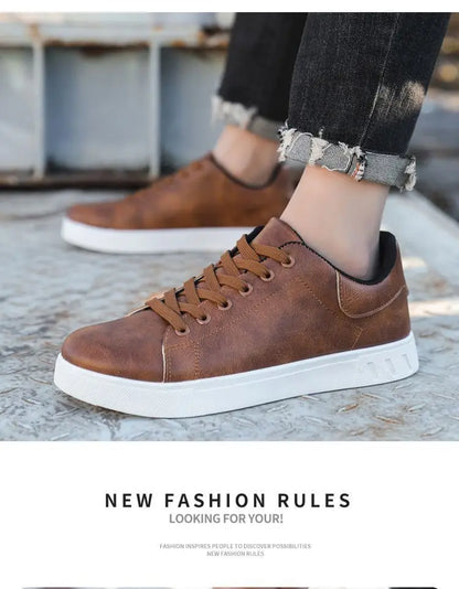2026 Men's Shoes New Style Four Seasons Fashionable Versatile Soft Bottom White Casual Shoes Breathable Summer Zapatillas Hombre