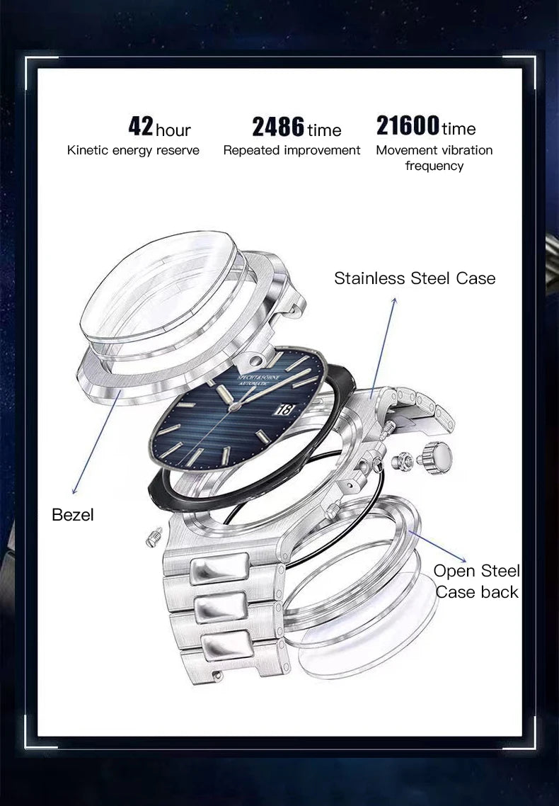 Specht & Söhne New Arrivals Fashion Automatic Mechanical Watches For Men Luminous Dial 42MM Steel Waterproof Classic 5711 Watch